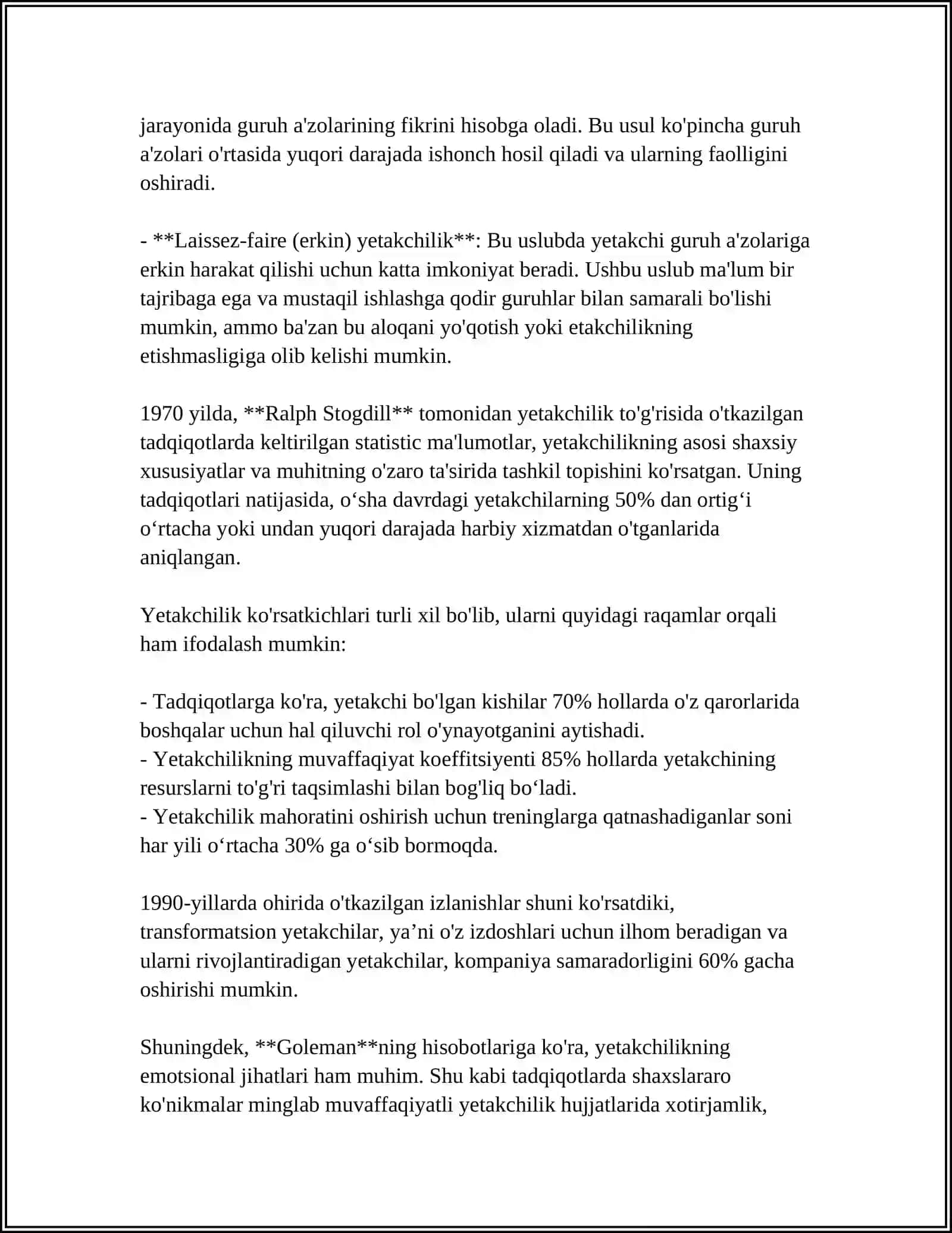 LEADERSHIP INTRODUCTION 4