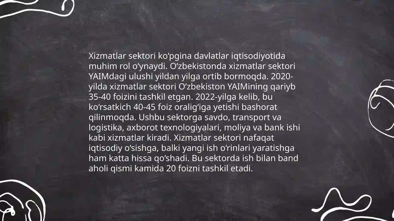 Oʻzbekistonda yalpi ichki mahsulot tendensiyalari 4