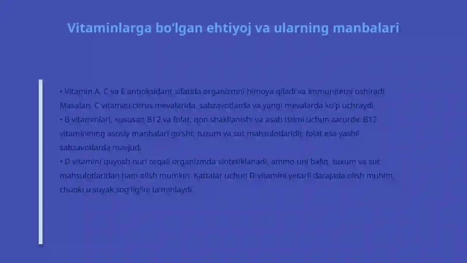Vitaminlar Makro va Mikroelementlar 4