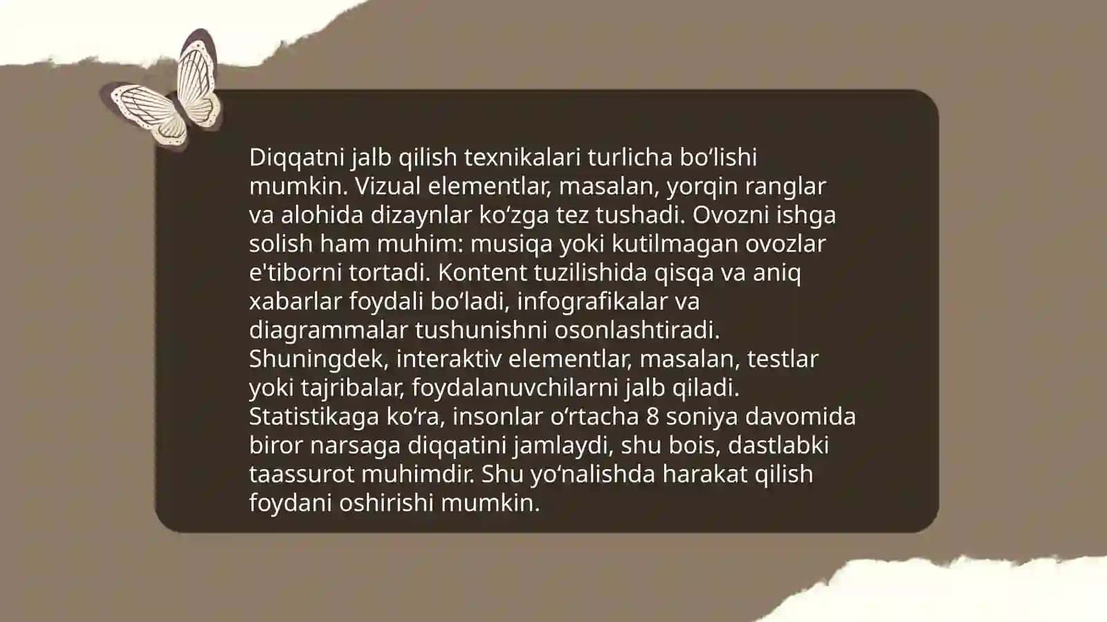Diqqatni rivojlantirish usullari 4