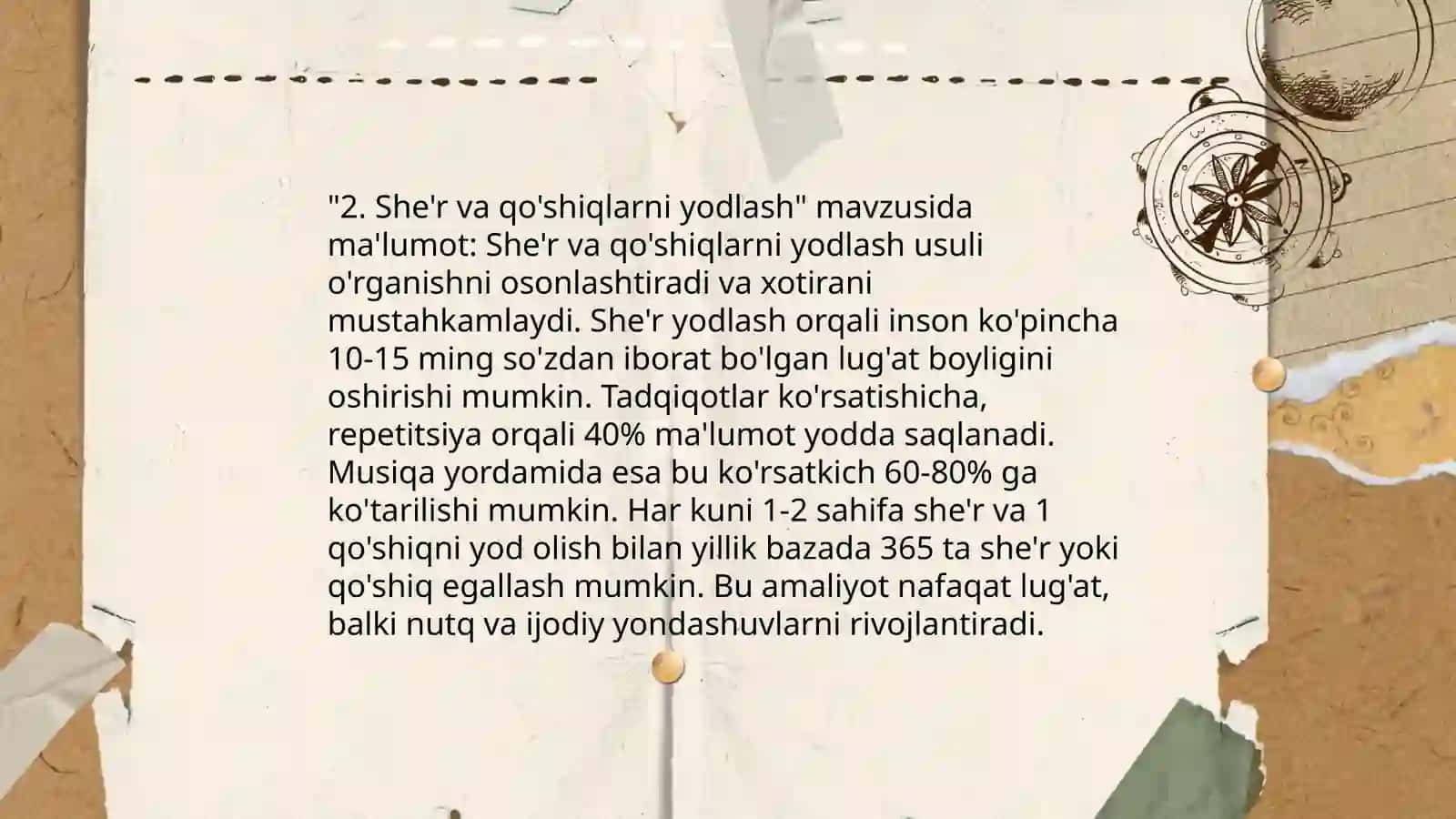 Xalq og'zaki ijodi namunalaridan foydalanib maktabgacha ta'lim yoshidagi bolalar nutqini rivojlantirish 4