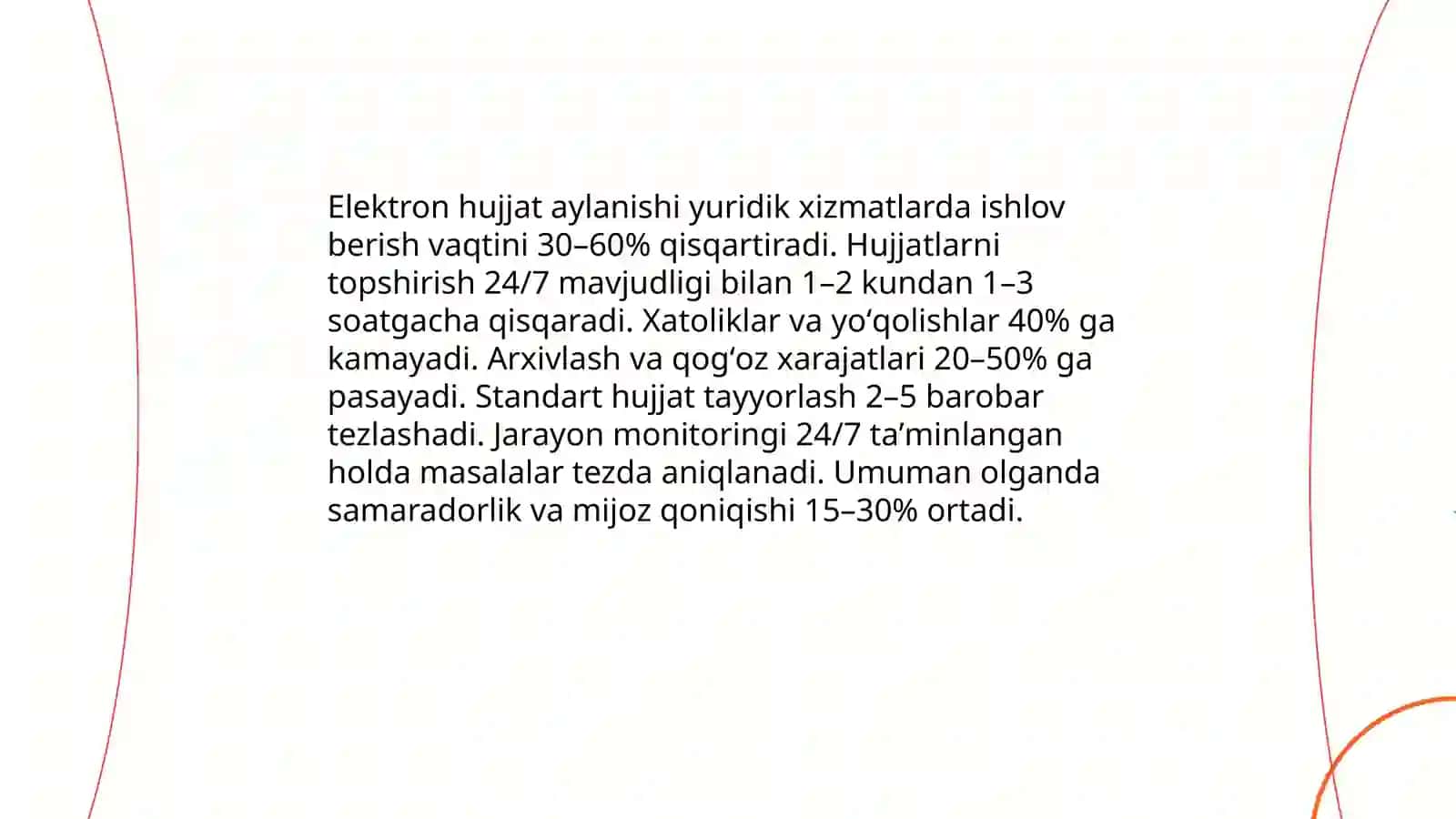 Raqamlartirishning yuridik xizmatlar sifati va arzonligiga ta'siri 4