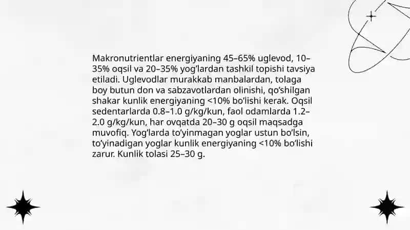 Xasanova Madinabonuning valeologiya fanidan tayyorlagan taqdimoti 4