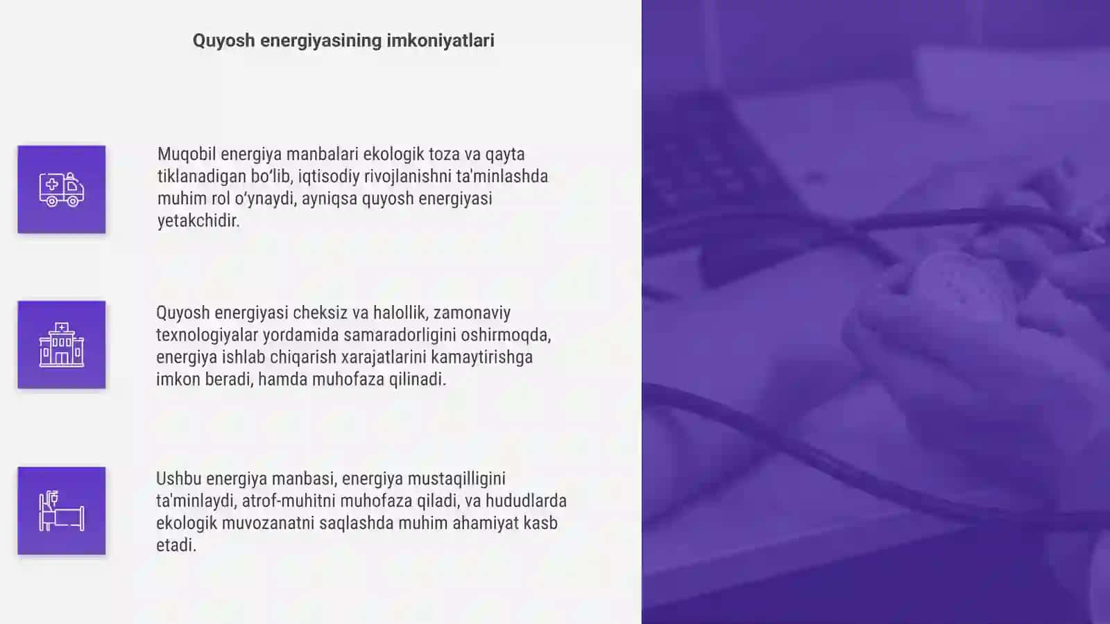 Muqobil (alternativ) energiya manbalari 4