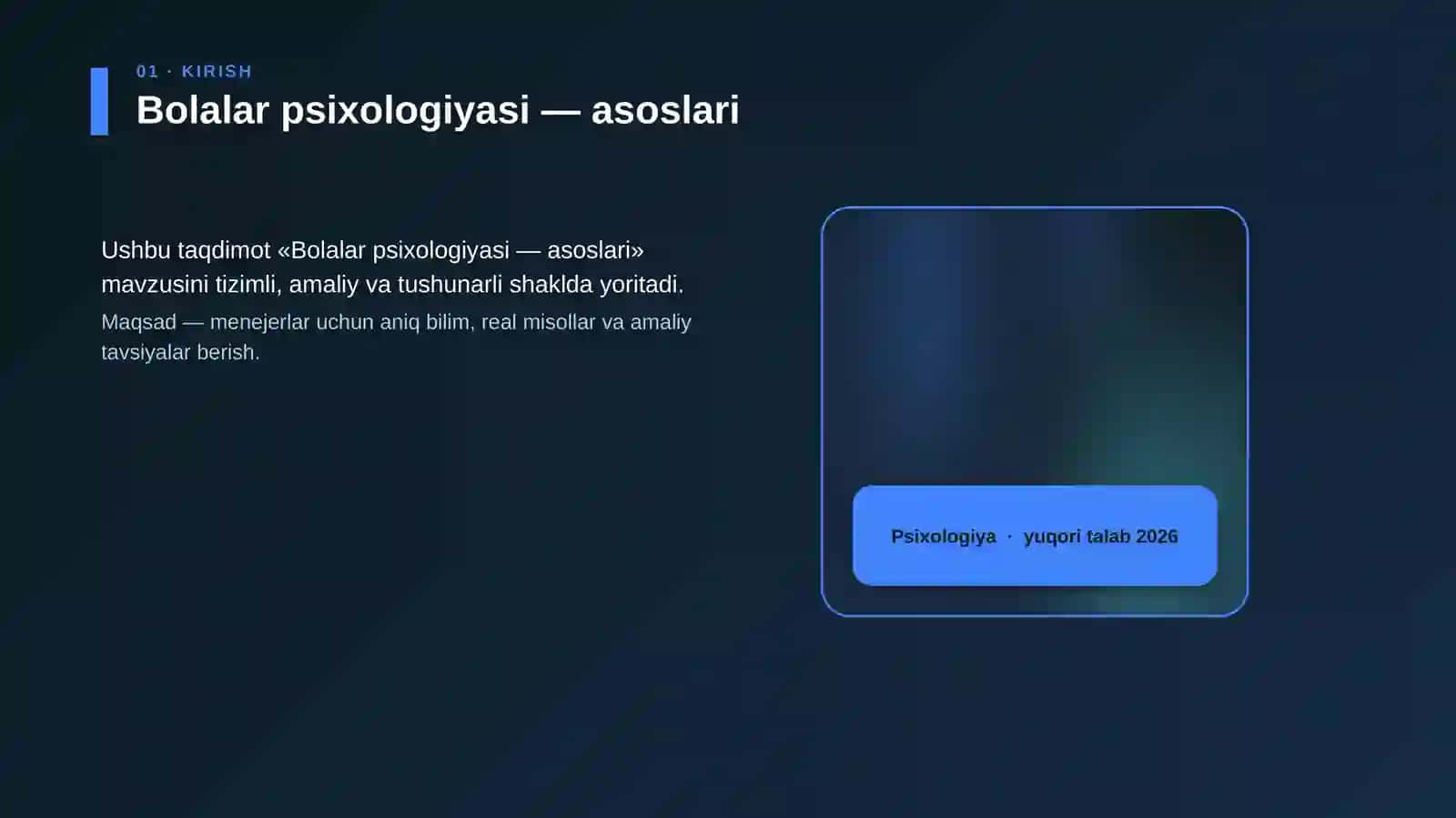 Bolalar psixologiyasi — asoslari 4