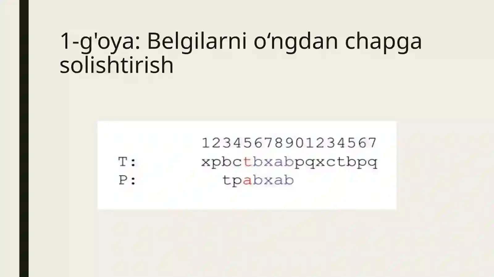Boyer-muralgoritmi 4