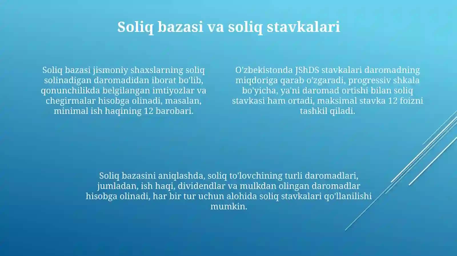 Jismoniy shaxslardan olinadigan daromad solig'i 4