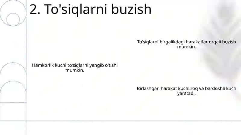 uch fazali tok zanjirining quvvati 4