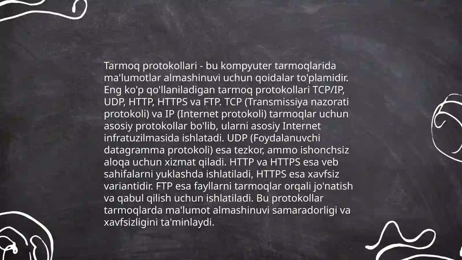 Kompyuter tarmoqlari 4