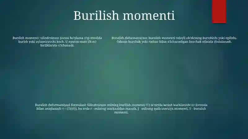 Buralish Deformatsiyasi 4
