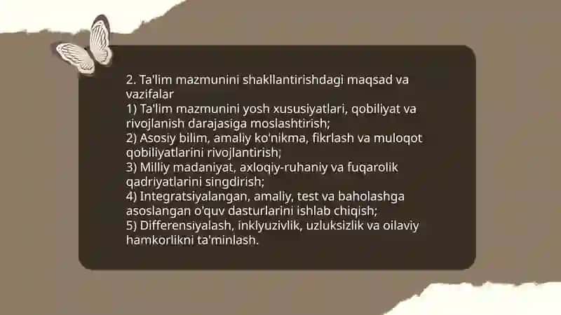 Boshlang'ich ta'lim pedagogikasi fanining maqsad va vazifalari 4