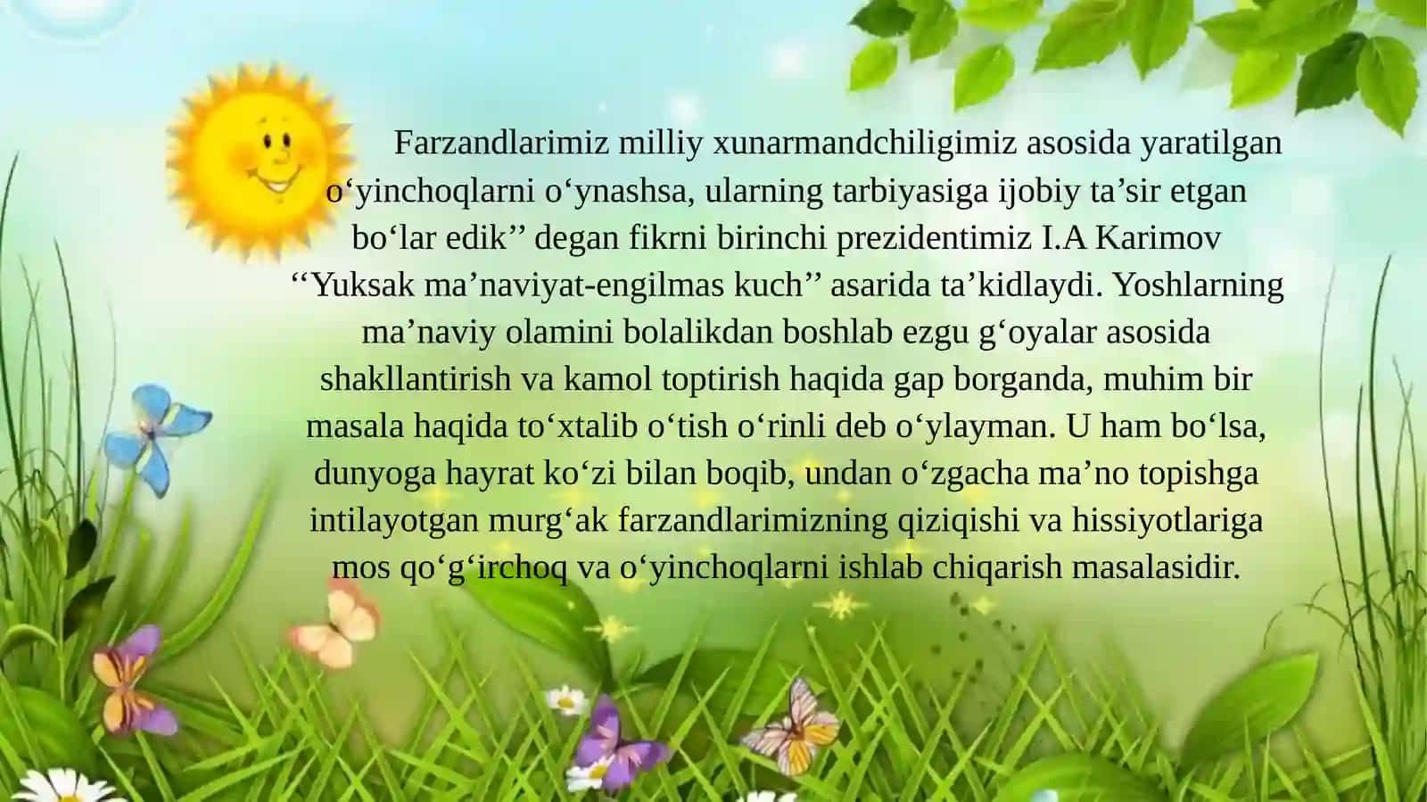 BOLATARBIYASIDA O‘YINCHOQNING AHAMIYATI 4