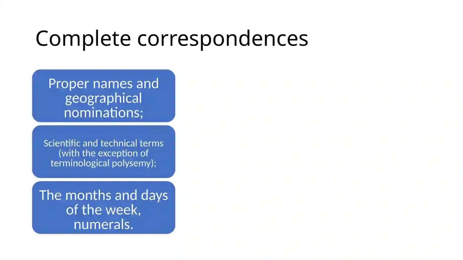 Lecture3:Lexicalproblems of translation 4