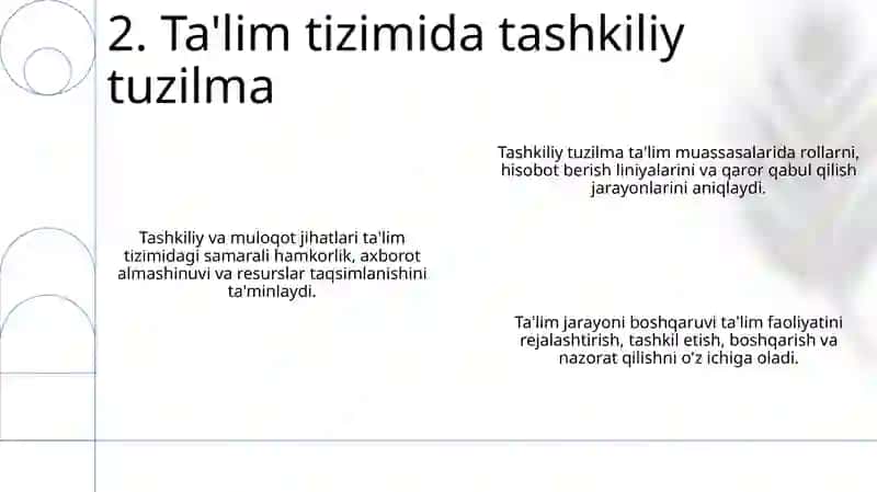 Oʻquv jarayonining boshqarilishi 4