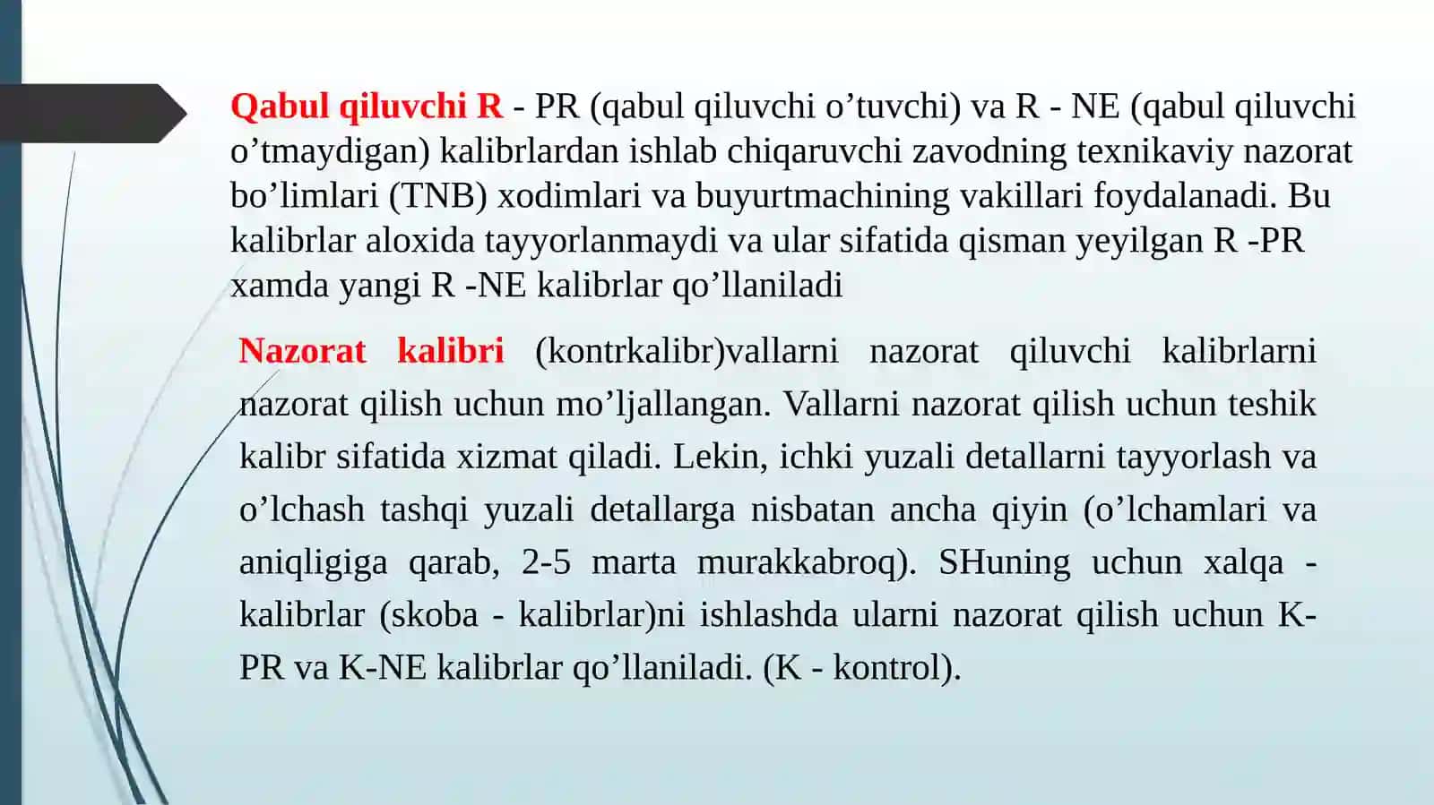 Kalibr va uning turlari 4
