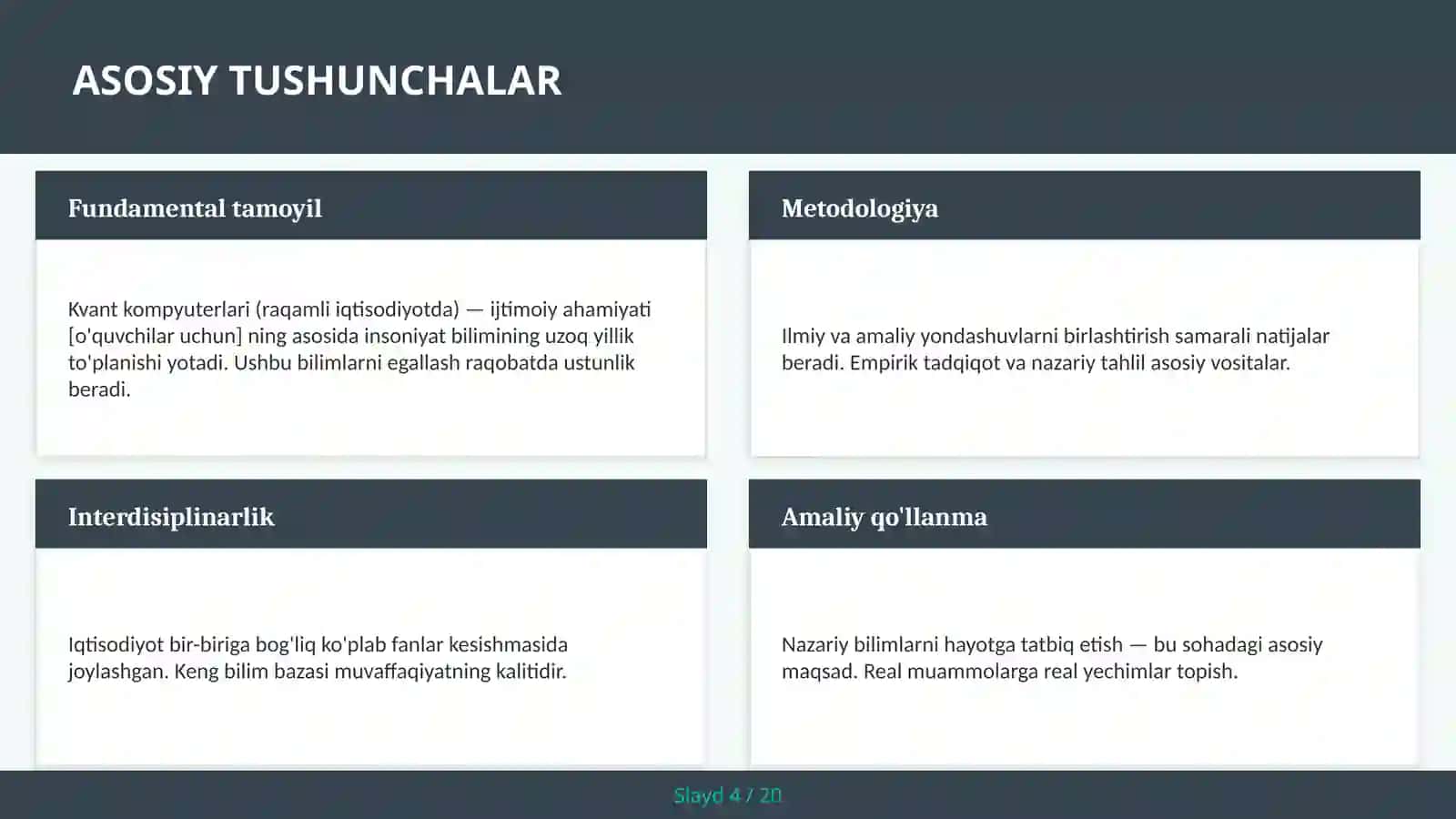 KVANT KOMPYUTERLARI (RAQAMLI IQTISODIYOTDA) — IJTIMOIY AHAMIYATI [O'QUVCHILAR UCHUN] 4