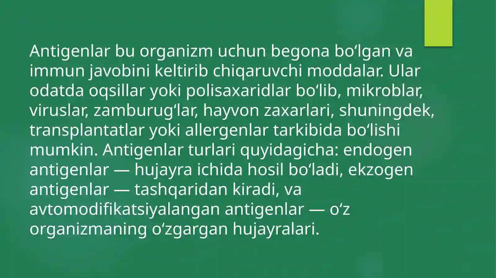Immunopatologiya. Oʻsmaxujayralarinikelibchiqishahamiyati 4