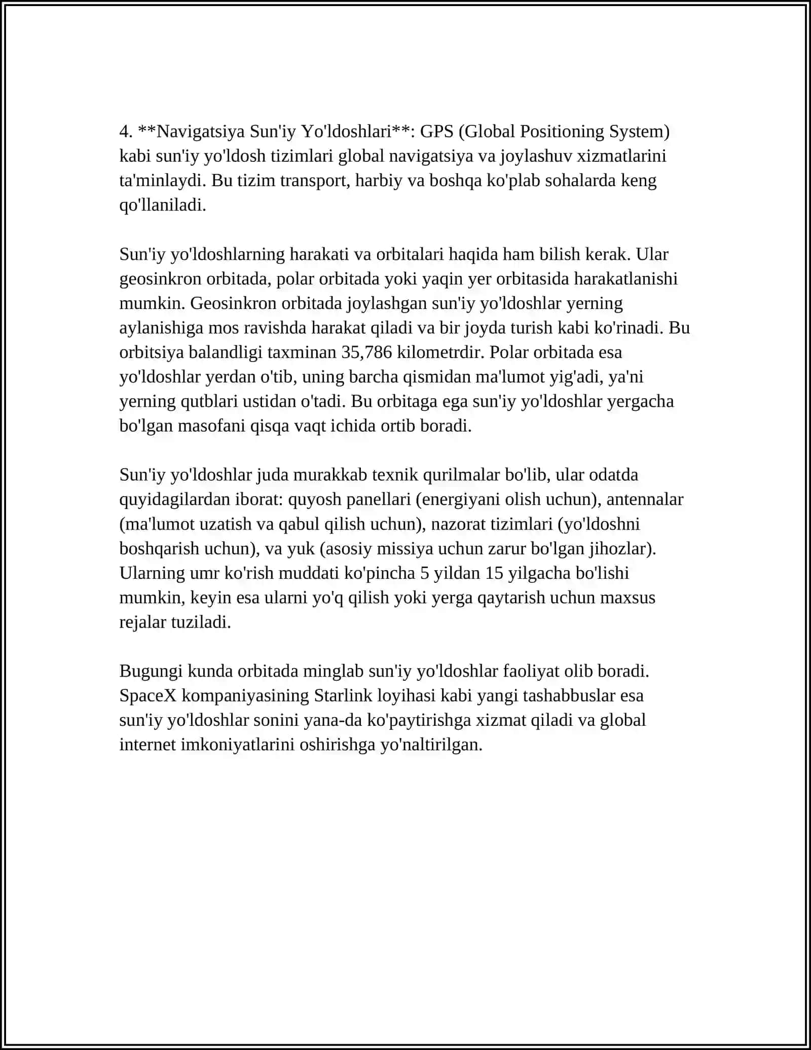 SUNIY YOLDOSHLAR 4