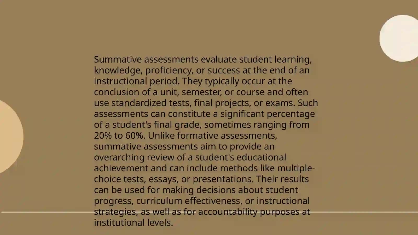 Types of assessment 4