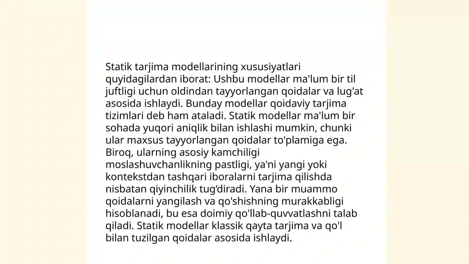 Tarjima Modellari 4
