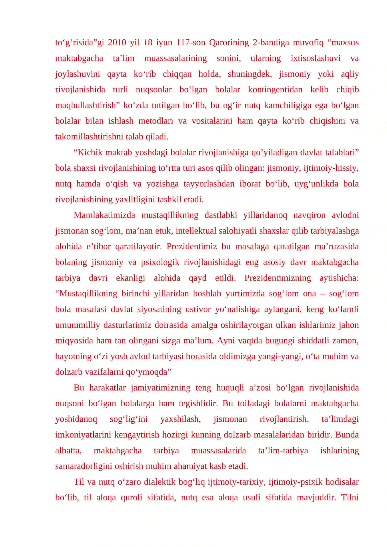 Nutqida nuqsoni bo’lgan kichik maktab yoshidagi o’quvchilarni shaxsini rivojlantirishda milliy xalq o’yinlaridan foydalanish yo’llari 4
