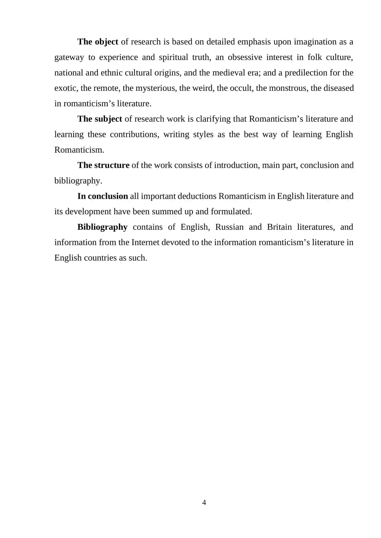 Course Paper on Romanticism Movement in England 4