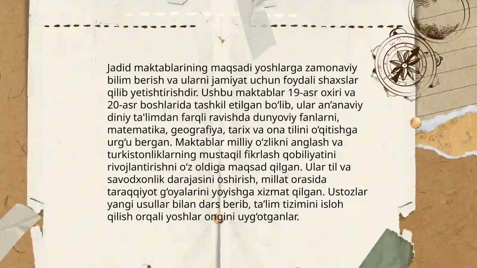 Jadid mutafakkirlarining pedagogik qarashlari 4