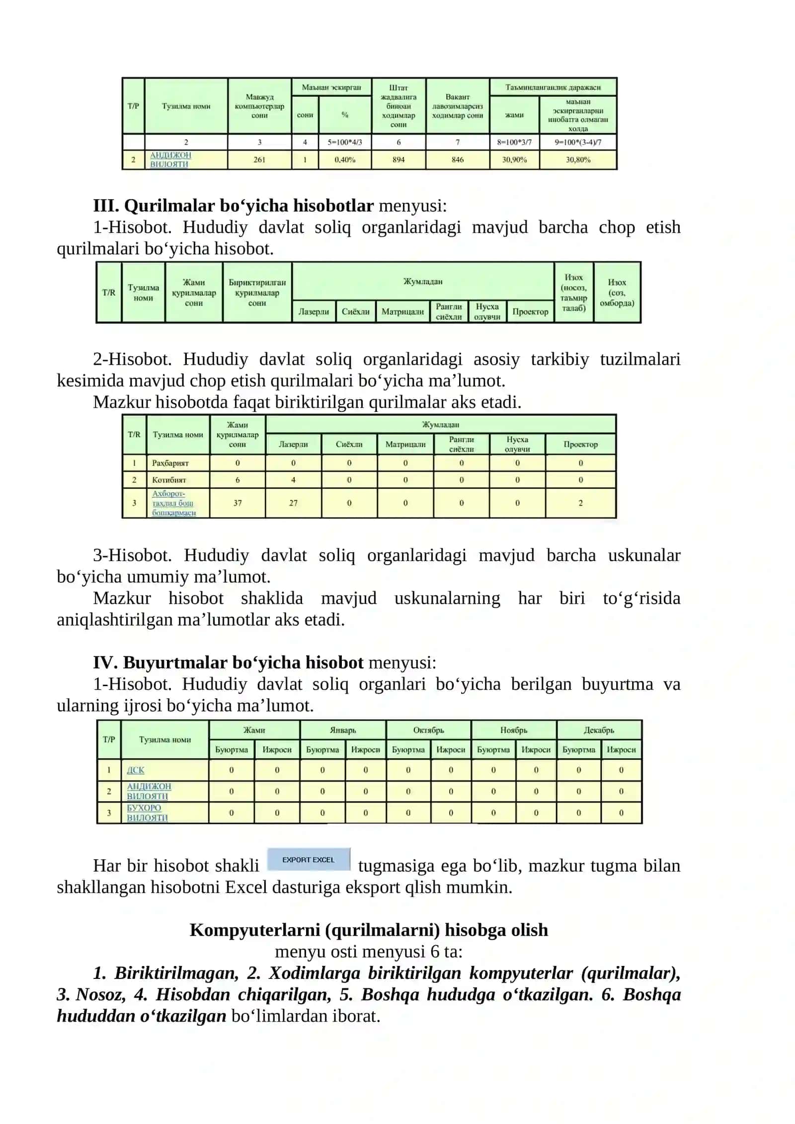 Kоmpyuter texnikasini hisobini yuritish axborot tizimi 4