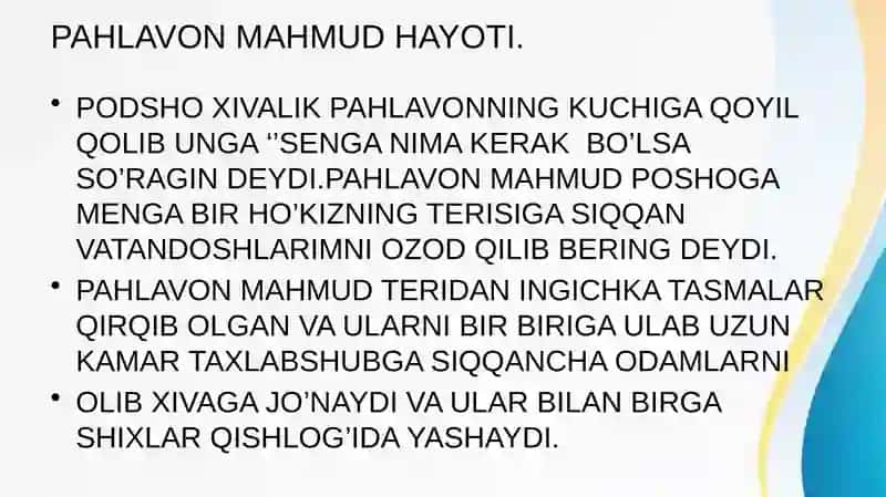 PAHLAVON MAHMUD HAYOTI. 4