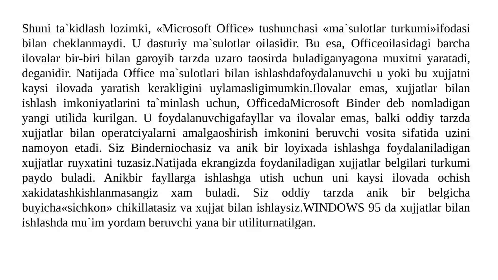 WINDOWS 95 4