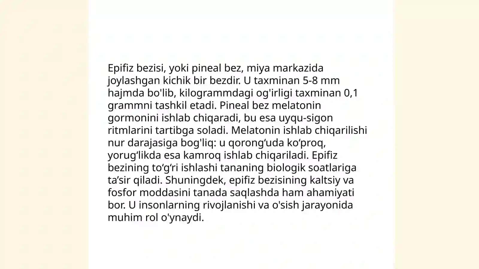 Ichki sekretsiya bezlari fiziologiyasi 4