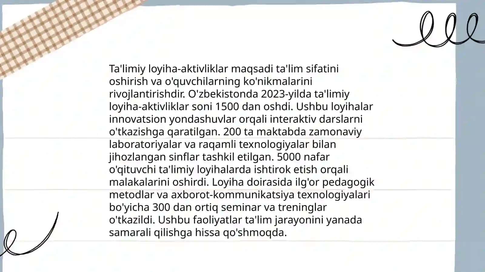 Rivojlantiruvchi o'yinlar muhitini yaratish 4