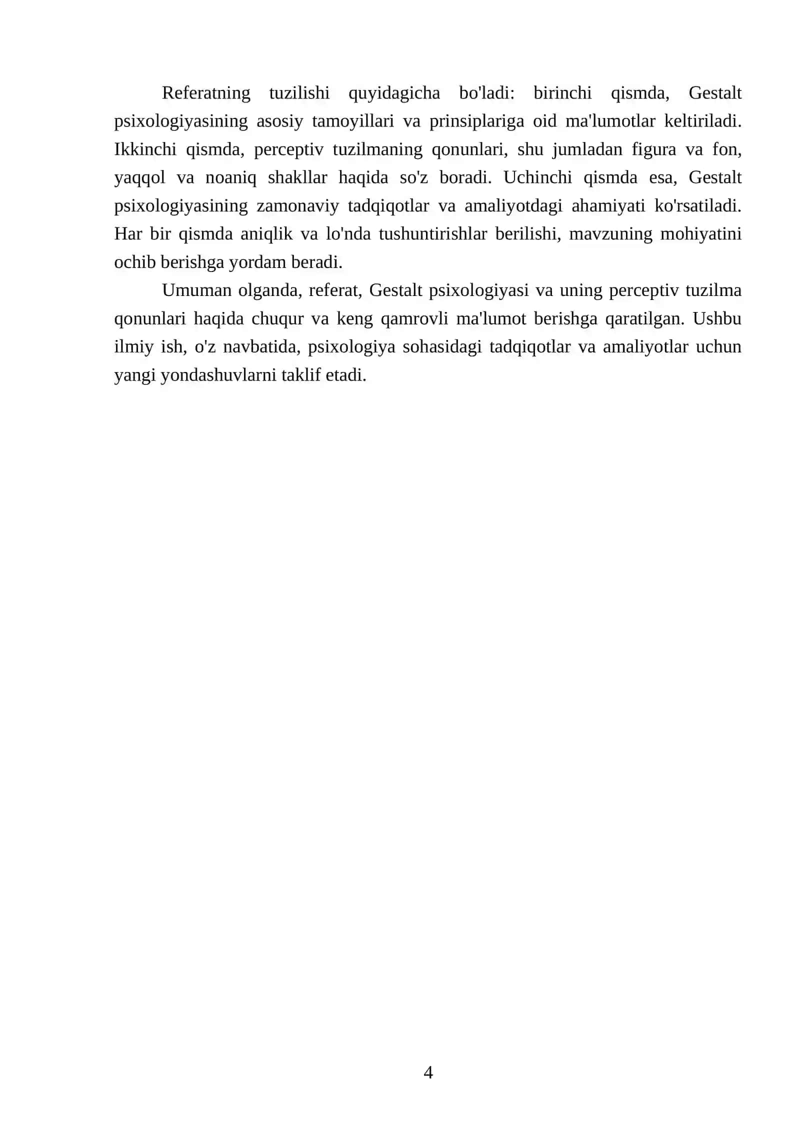 Geshtalt psixologiyada pertseptiv tuzilmaning qonunlari 4