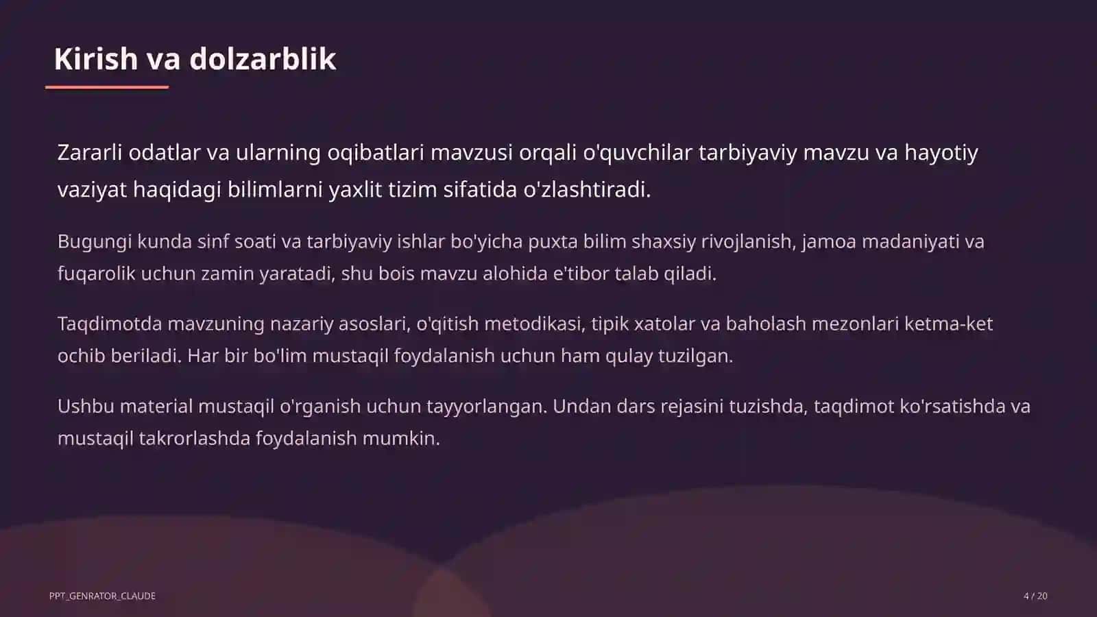 Zararli odatlar va ularning oqibatlari 4