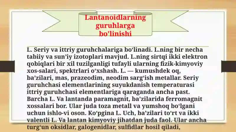 Lantanoidlar 4