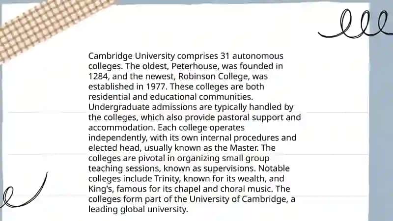 History of Cambridge University 4