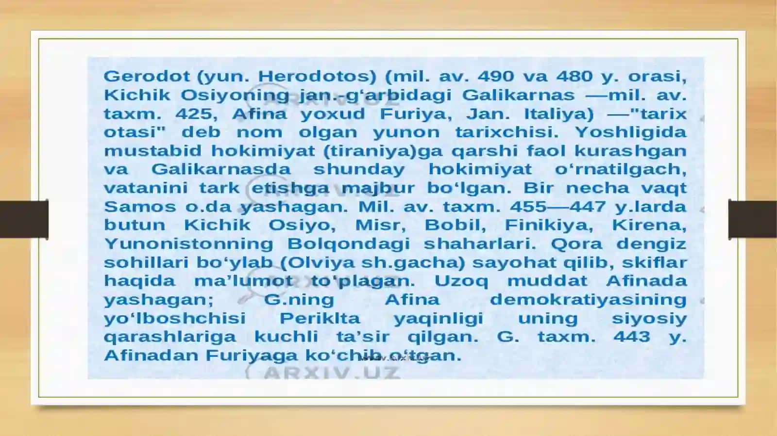 GERODOT HAQIDA 4