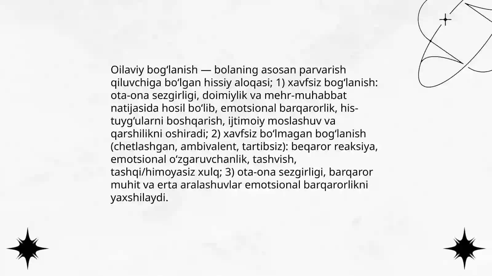 Oilaviy muhit va oilaviy munosabatlarning bola xulqiga ta’siri 4