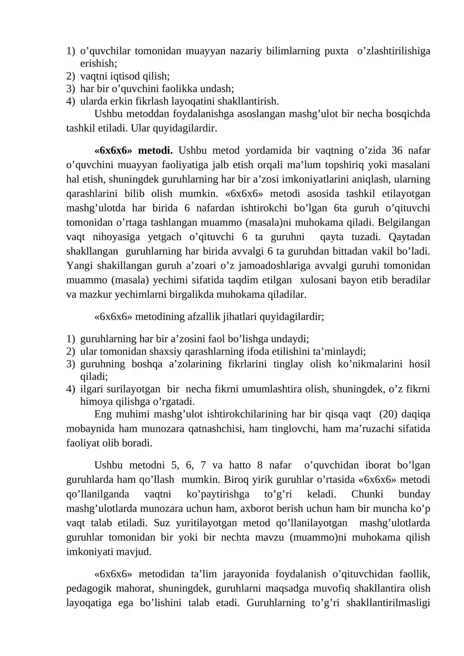 Zamonaviy o’qitish texnologiyalari 4