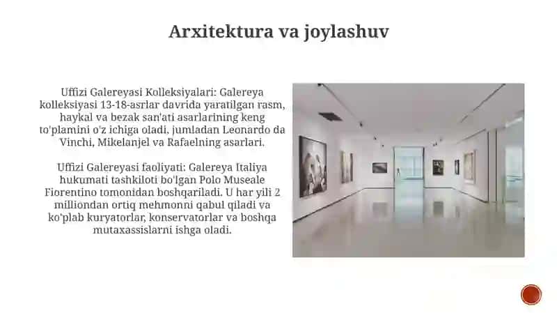 Uffitsi muzeyi faoliyati 4