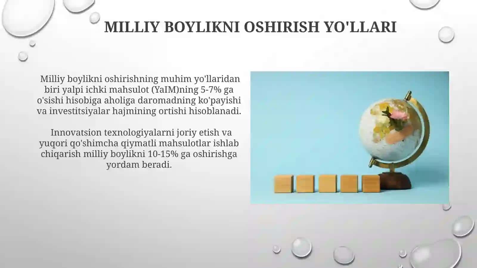 Iqtisodiy O'sish va Millat Boyligi O'rtasidagi Bog'liqlik 4