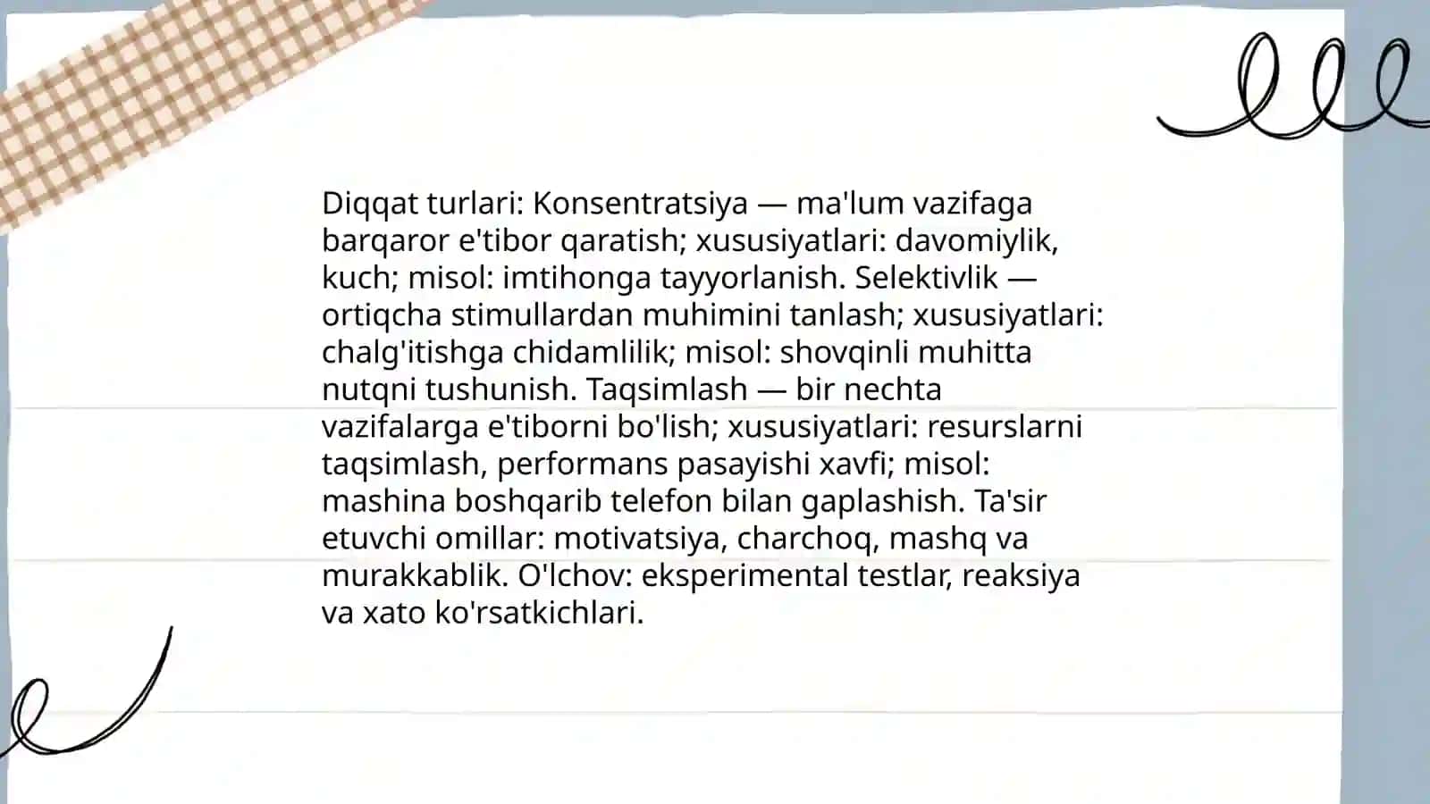 Diqqat mavzusi yuzasidan taqdimot 4