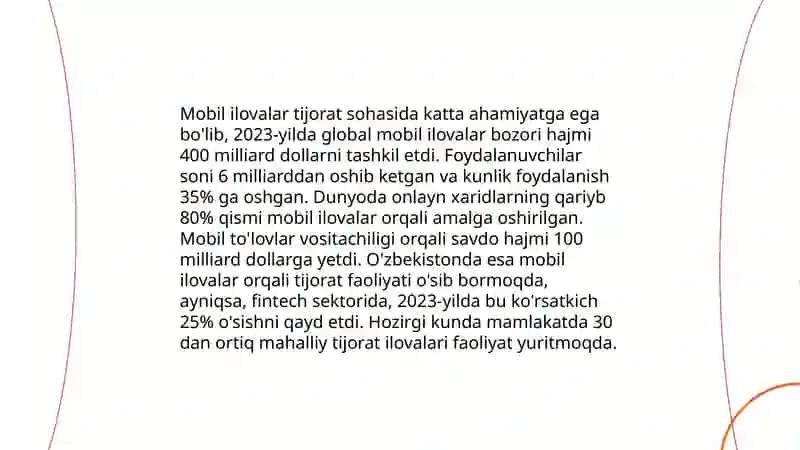 Elektron biznes va Mobil-tijorat 4