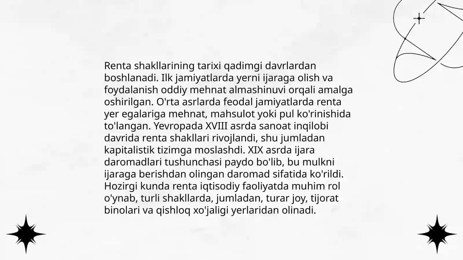 Renta va uning turlari 4