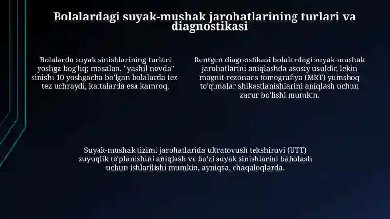 Harakat-tayanch aʼzolari jarohatlangan bolalar 4