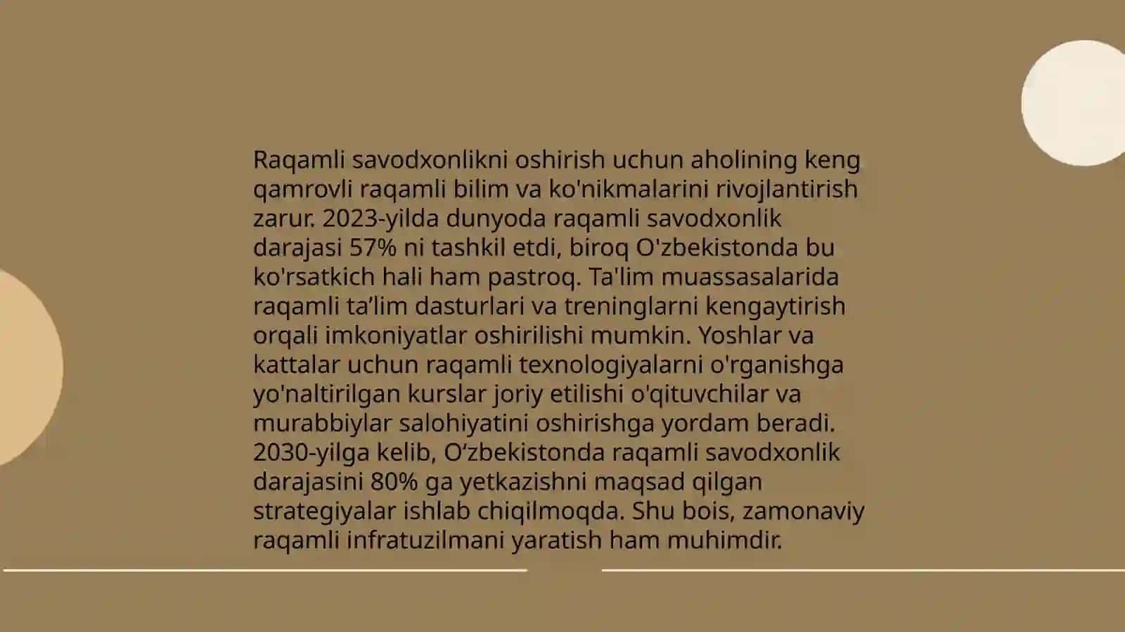 Axborot madaniyatini tarbiyalash va yoshlarning ongini shakillantirish 4