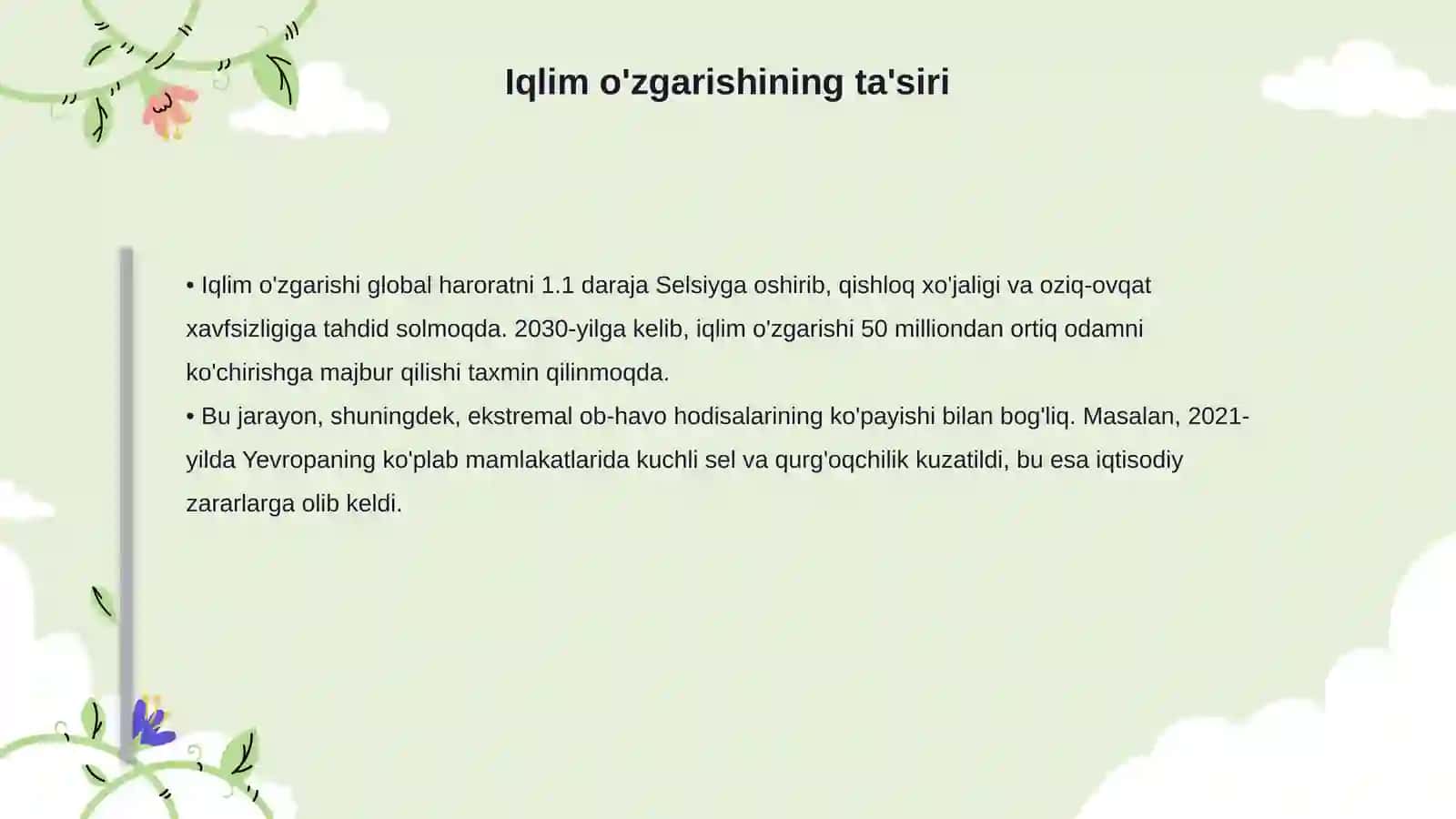 Ekologik muammolar va ularning oldini olish yo‘llari 4