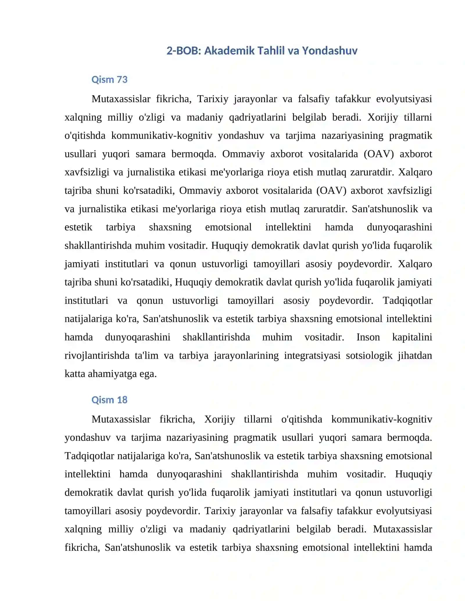 Huquqiy demokratik davlat qurish yo'lida fuqarolik jamiyati institutlari va qonun ustuvorligi tamoyillari 4