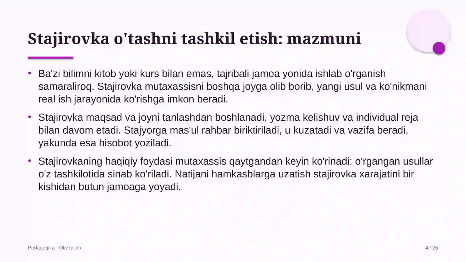 xalqaro tashkilotlarda stajirovka o'tashni tashkil etish 1511 4