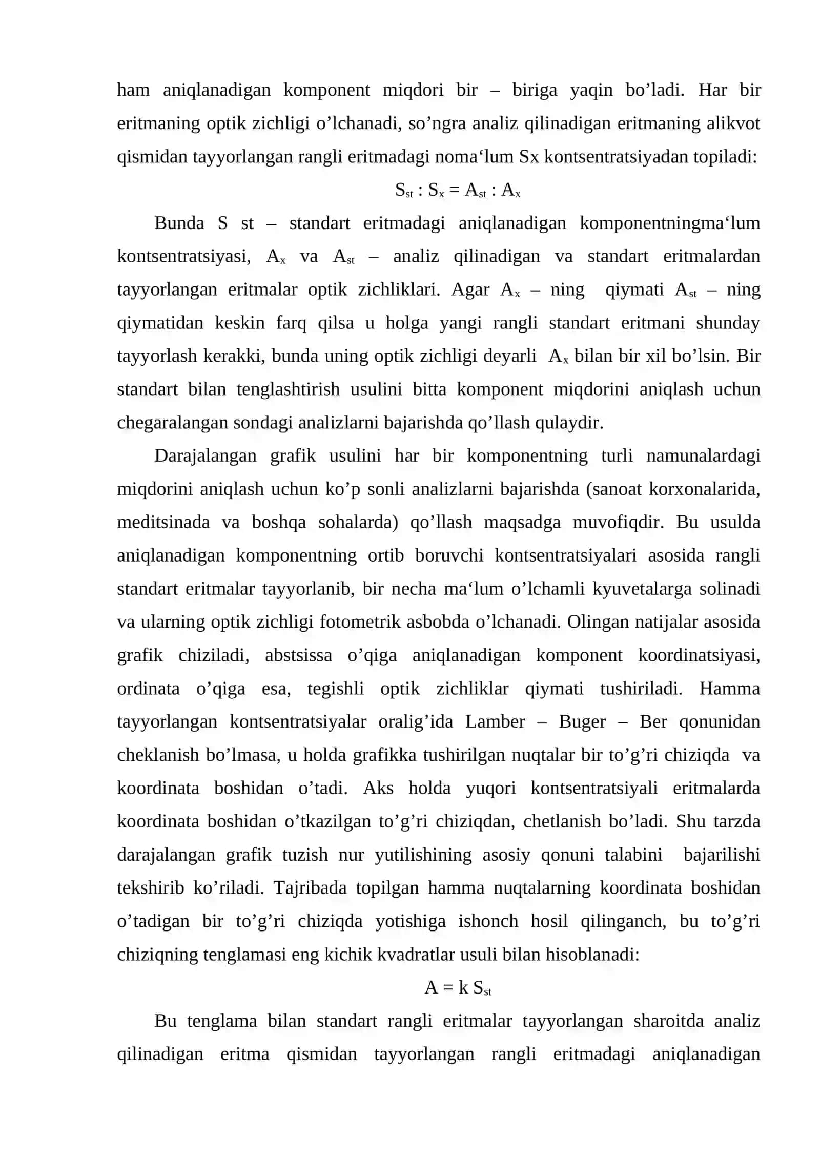 Fotometrik analiz usuli 4